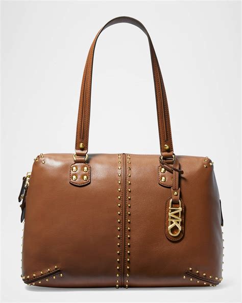 michael kors studded bag price|Michael Kors astor large studded.